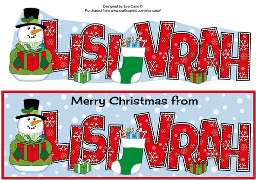 Merry Christmas from LISI VRAH large dl