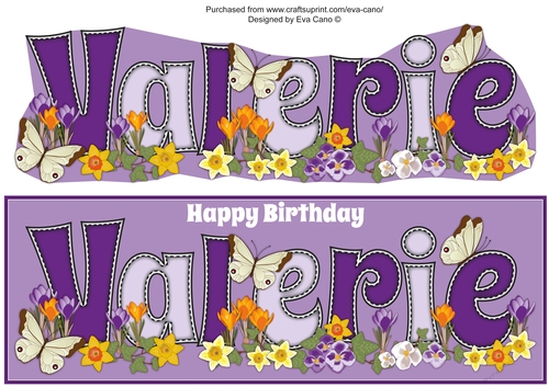 Flower Blossom VALERIE large dl