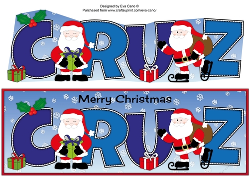 Santas CRUZ large dl