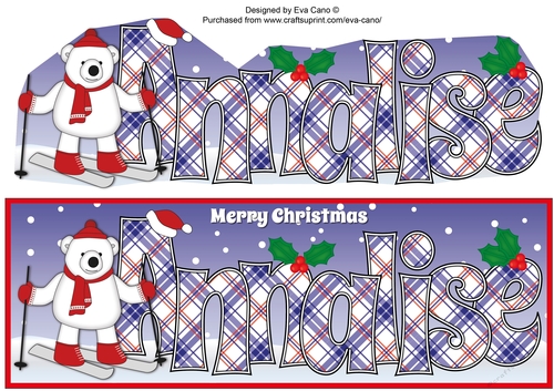 Monty Polar Bear Skiing ANNALISE large dl