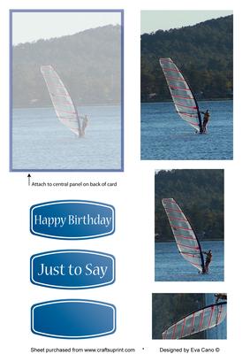 Windsurfer Castle Card Sheet 2