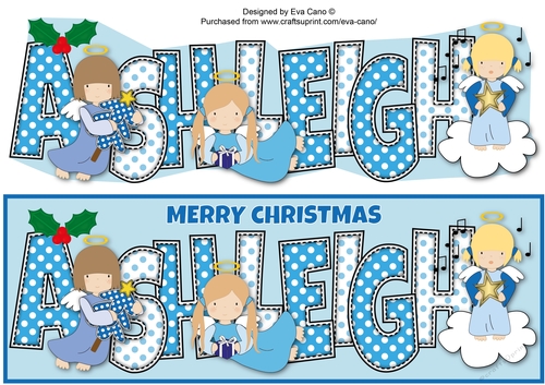 Christmas Angels ASHLEIGH large dl
