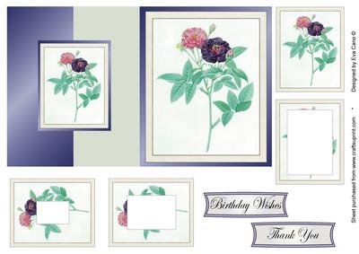 Vintage Roses Fold Back