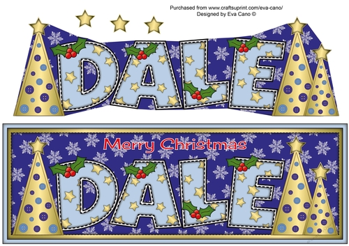 Buttons Christmas Trees DALE large dl
