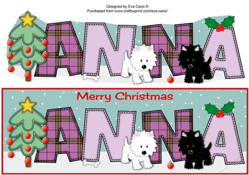 Playful Jazz Dogs ANNA large dl