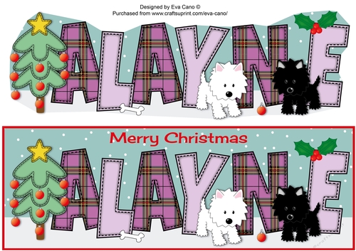 Playful Jazz Dogs ALAYNE large dl