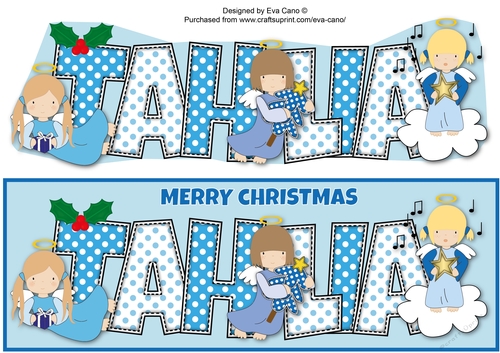 Christmas Angels TAHLIA large dl