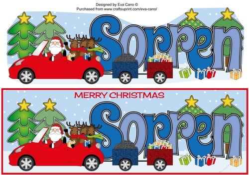 Santas Car & trailers SORREN large dl