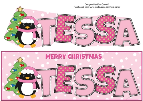 Eddie the Penguin TESSA large dl