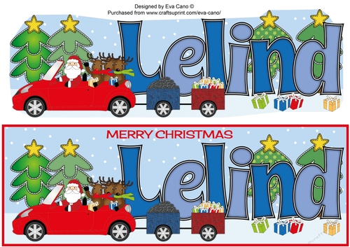 Santas Car & trailers LELIND large dl
