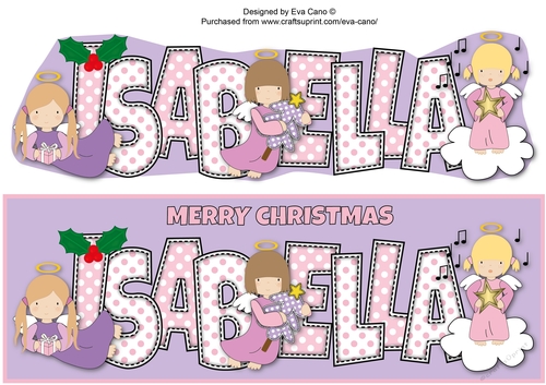 Christmas Angels ISABELLA large dl