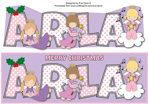 Christmas Angels ARLA large dl