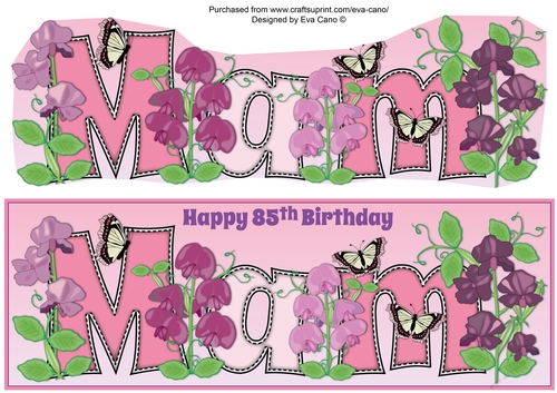 Sweet Pea flowers MAM 85th large dl