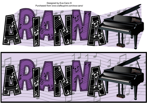 Piano Theme ARIANNA large dl