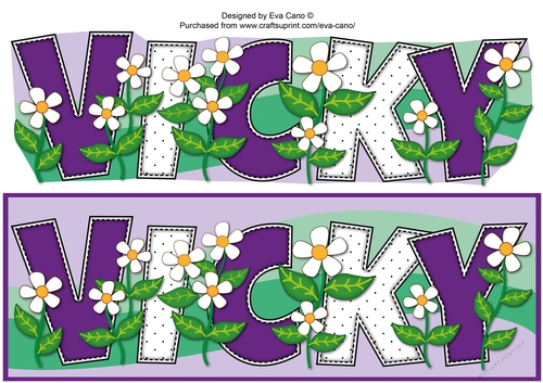 Flowers VICKY large dl