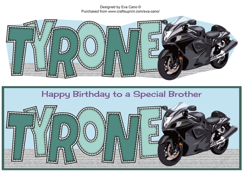 Motorbike TYRONE brother large dl