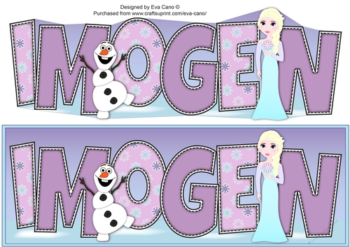 Snow Princess IMOGEN large dl