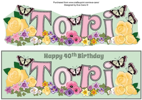 Flower Blossom TORI 40th large dl