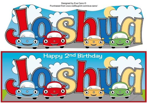 Kiddie Cars JOSHUA 2nd large dl