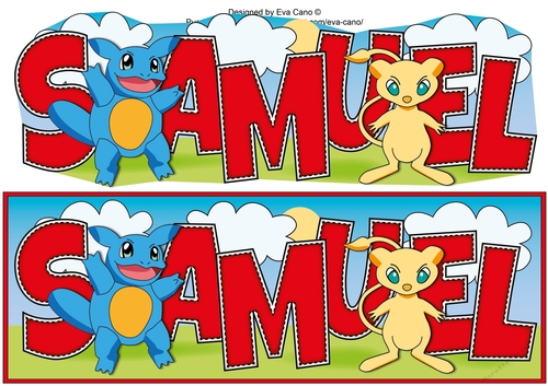 Anime Pocket Monsters SAMUEL large dl 2