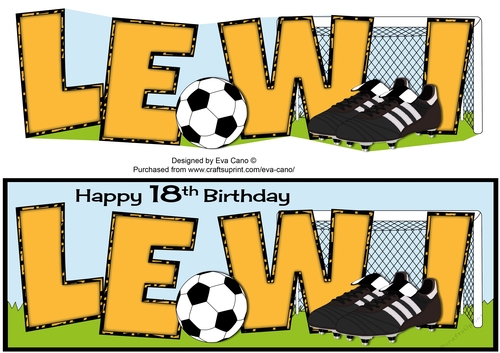 Football Boots & Football LEWI 18th large dl