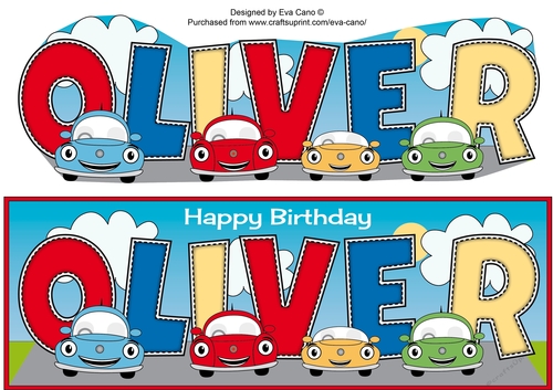 Kiddie Cars OLIVER large dl