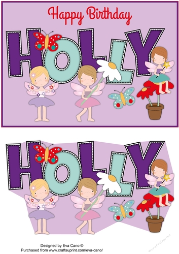 Little Fairies HOLLY a5