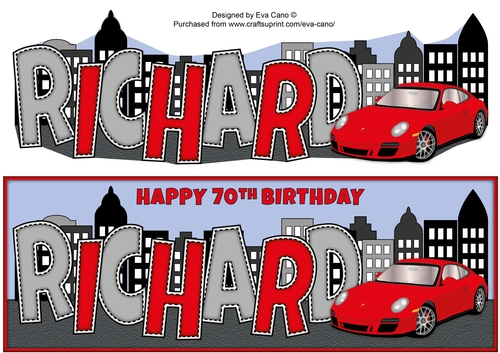 Porsche and the City RICHARD 70th large dl