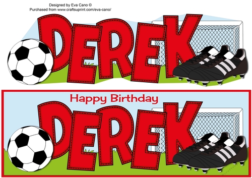 Football Boots & Football DEREK large dl