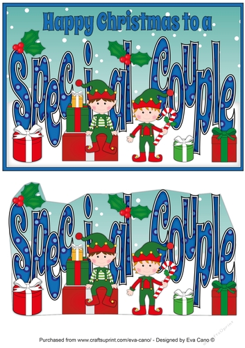 Christmas Elves with presents SPECIAL COUPLE