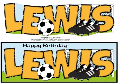 Football Boots & Football LEWIS large dl