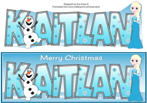 Christmas Snow Princess KAITLAN large dl