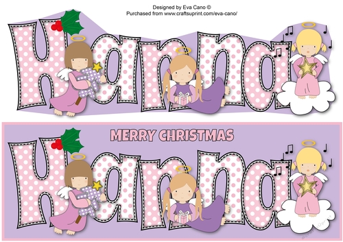 Christmas Angels HANNA large dl