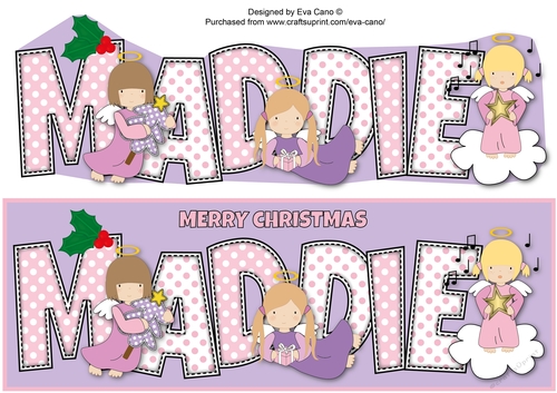 Christmas Angels MADDIE large dl