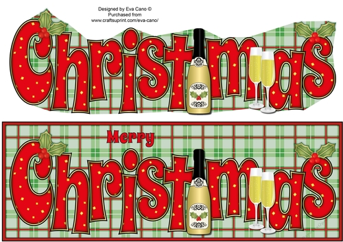 Christmas Champagne CHRISTMAS large dl 2