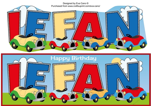 Toy Cars IEFAN large dl