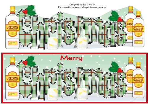 Christmas Gin CHRISTMAS large dl