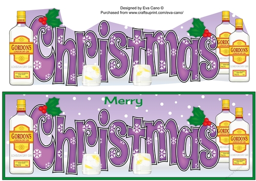Christmas Gin CHRISTMAS large dl 3