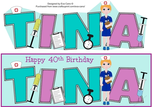 Cute Nurse TINA 40th large dl