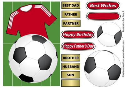 Football Fan in Red