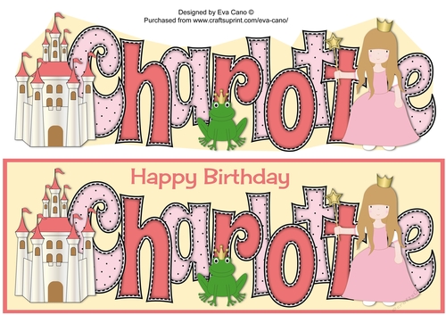 Little Princess CHARLOTTE large dl