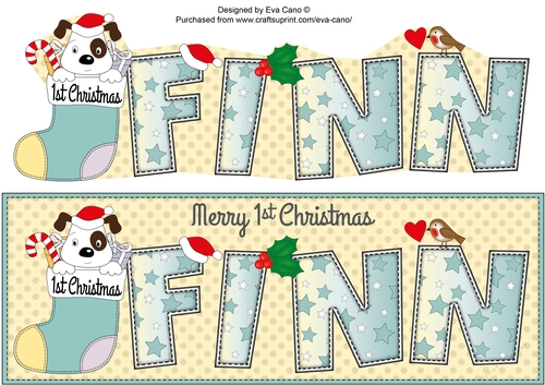 Patch 1st Xmas FINN large dl