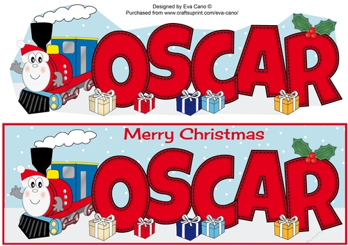 Christmas Terry the Train OSCAR large dl