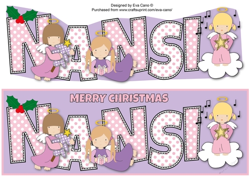 Christmas Angels NANSI large dl