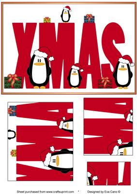 Christmas Penguins Pyramid
