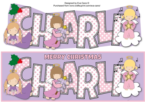 Christmas Angels CHARLI large dl