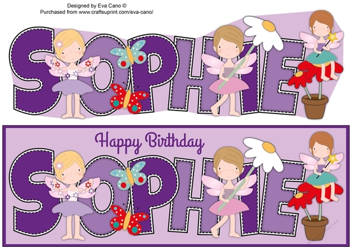 Little Fairies SOPHIE large dl