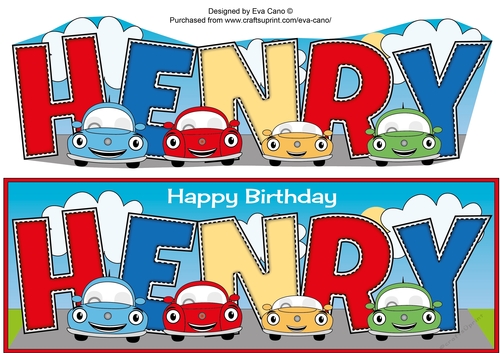 Kiddie Cars HENRY large dl