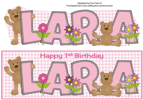 Teddies LARA 1st large dl