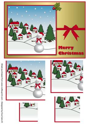 Little Christmas Village Stacker